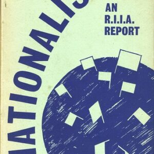 Nationalism an Royal Institute of International Affairs Report
